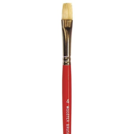 Wooster #4 Artist White China Bristle, Paint Brush F1622